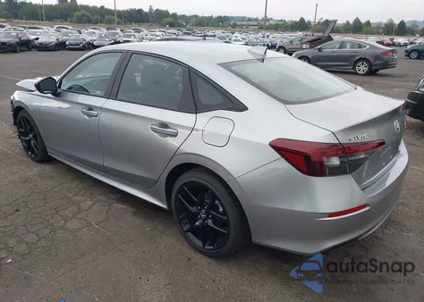 2025 Honda Civic Sport из США, поврежденный, VIN 2HGFE2F54SH604368